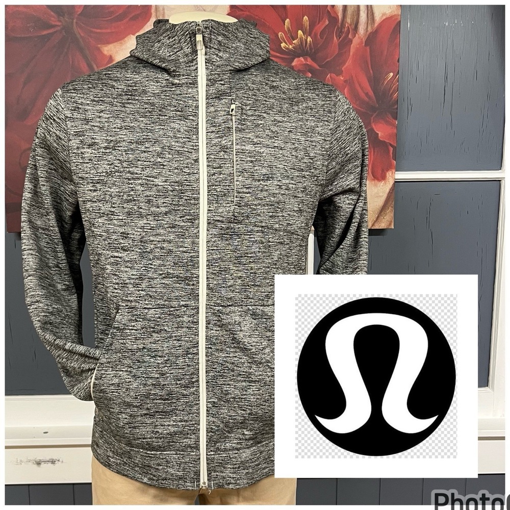 Lululemon Athletica Charcoal Zip-Up Hoodie